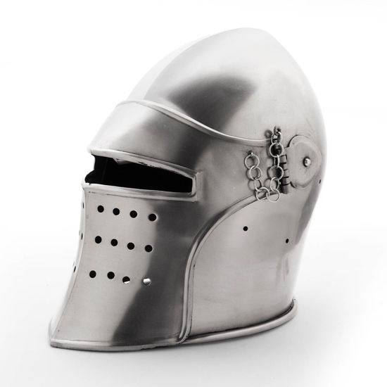 Bascinet With Detachable Visor - MuseumReplicas.com