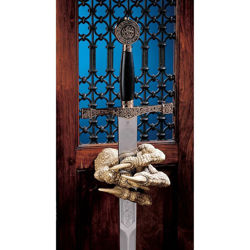 set of 2 resin dragon claw sword hangers, can be used alone or as a pair of talons to display your weaponry